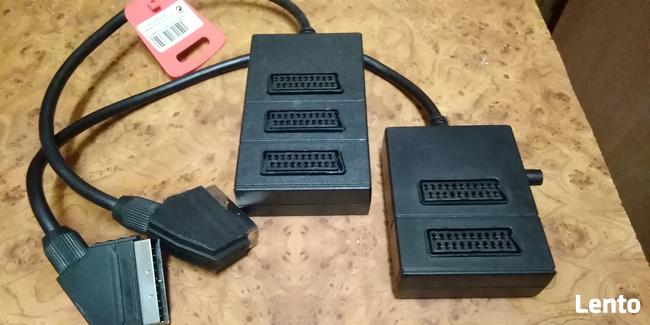 Gniazdo euro z kablem i przełącznikiem