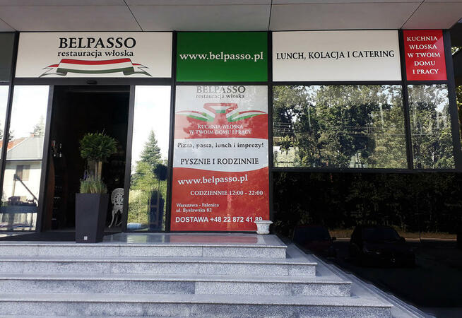 Oklejanie Witryn, Okien, Reklama na Lokalu - Reklama 3DLS