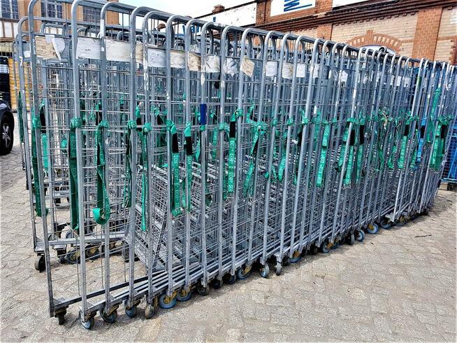 Wózek Magazynowy Transportowy Kurierski Rollkontener 80x70