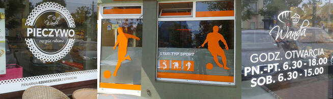 Oklejanie Witryn, Okien, Reklama na Lokalu - Reklama 3DLS