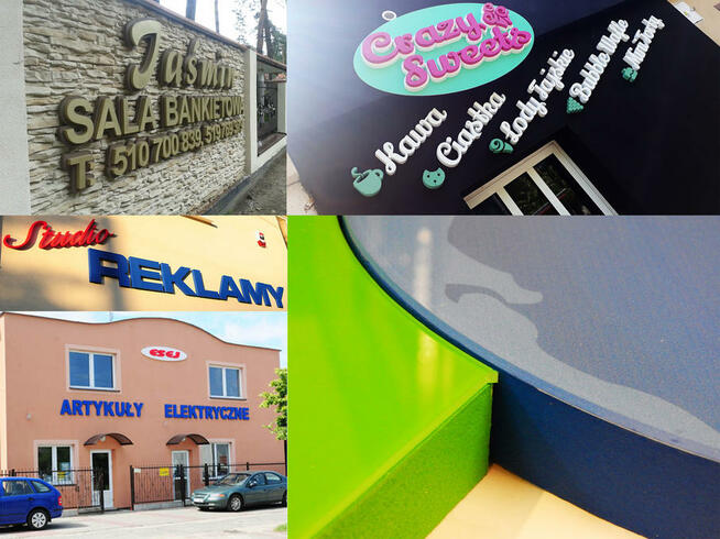 Litry 3D STYRODUR, Logo Przestrzenne, LICO PLEXI 3DLS