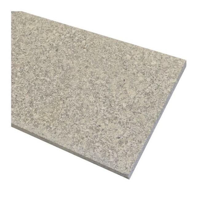 Stopień granitowy Fusheng Grey płomieniowany 150x33x2cm