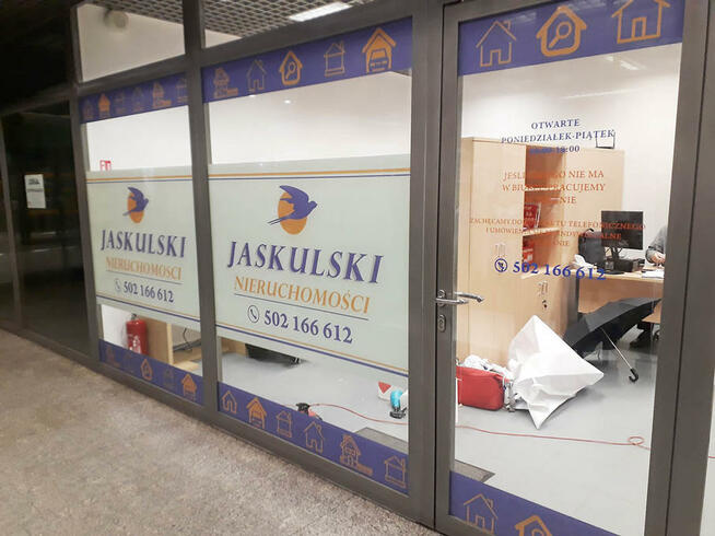 Oklejanie Witryn, Okien, Reklama na Lokalu - Reklama 3DLS