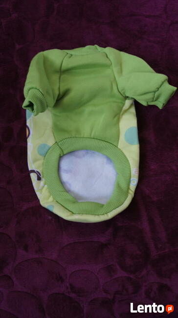 Ubranko nowe ciepłe dla pieska , kotka , M kolorowe