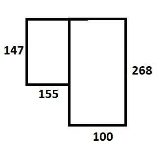 Witryna Aluminiowa z drzwiami 255 x 268 cm