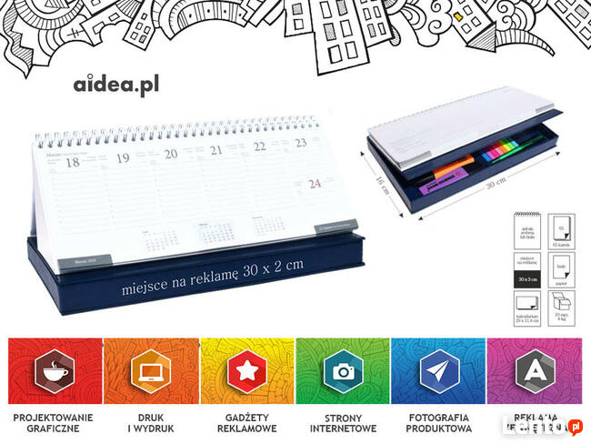 Kalendarze reklamowe na 2026