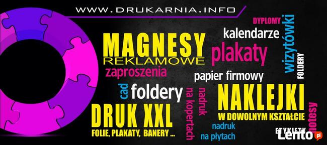 Projekt oraz druk etykiet samoprzylepnych i naklejek