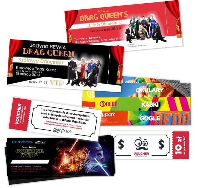 Projekt oraz druk etykiet samoprzylepnych i naklejek