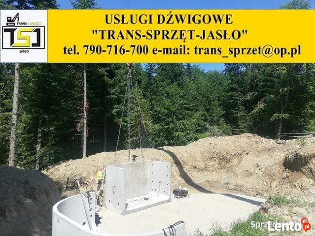 Dźwigi Trans-Sprzęt-Jasło Usługi dźwigowe Dźwigi do 130 ton