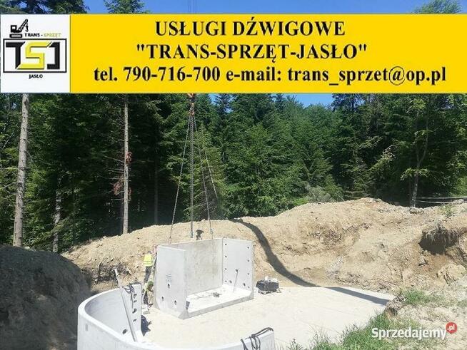 Wynajem dźwigów usługi dźwigowe 790716700 Jasło Krosno