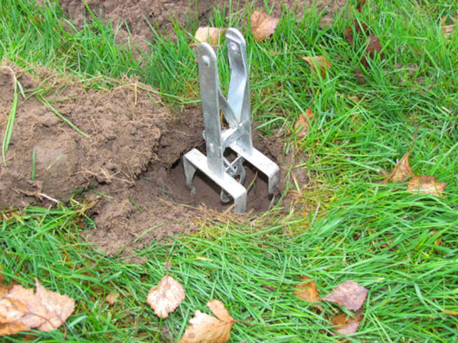 Kreto łapka na krety do kopca 3 szt.