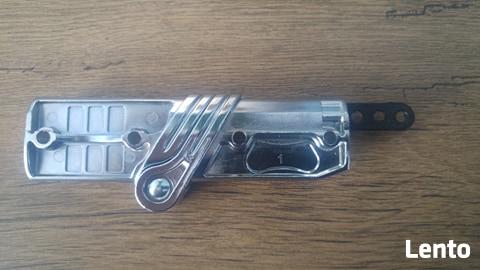 Zawias chrom - zamknięcie do składania stelaża wózka Adamex,