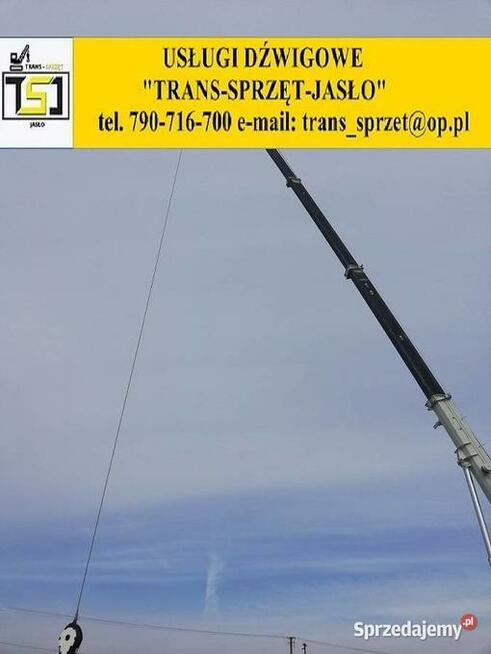 Usługi dźwigowe Sanok Ustrzyki Dolne Lesko Solina Bieszczady