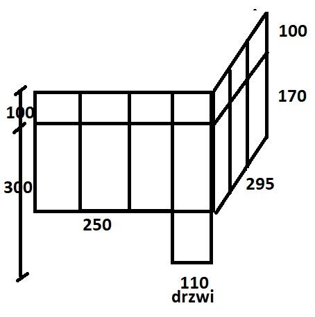Witryna Aluminiowa Kantorek pomieszczenie socjalne