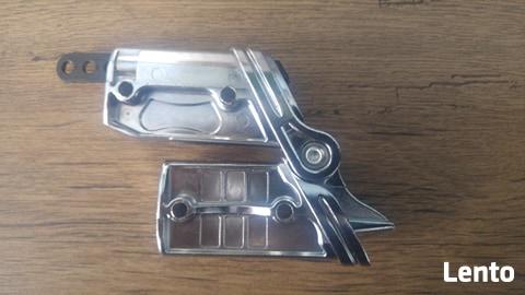 Zawias chrom - zamknięcie do składania stelaża wózka Adamex,