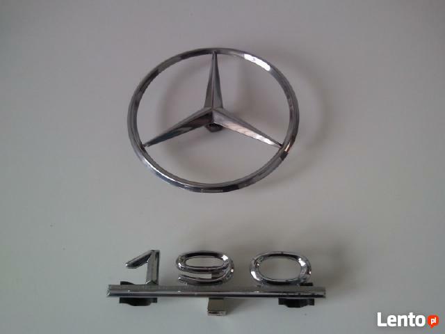 Mercedes-Benz W 115 W 123 znaczek na tylną klapę 220 D,240D
