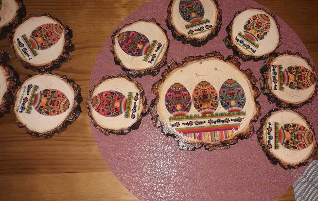 Dekoracje, zestawy podstawek kawowych