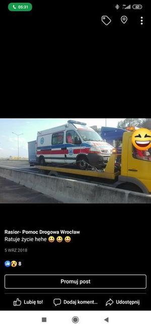 Pomoc Drogowa 24h, laweta, holowanie Wrocław