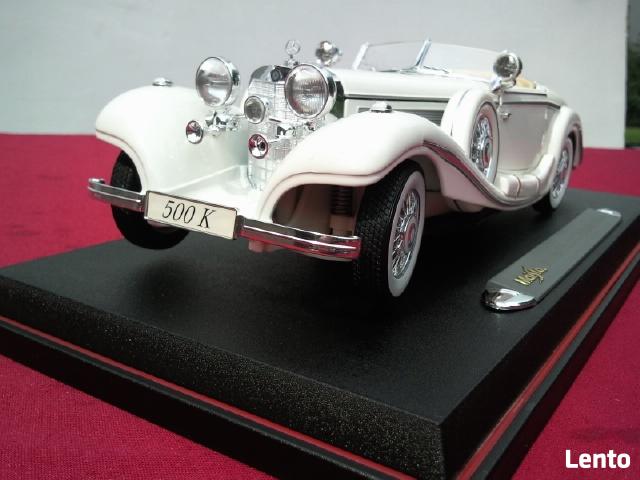 Model Mercedes- Benz 500 K Special 1936 Rok. Skala 1/18 Nowy