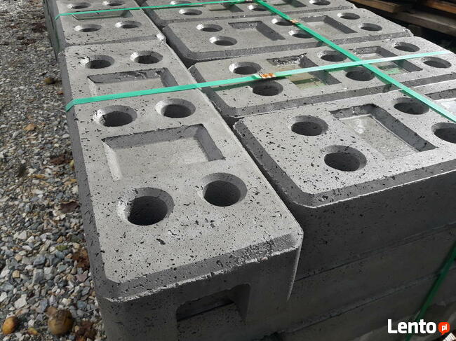 stopa do ogrodzenia podstawa do ogrodzeń kamień beton płot