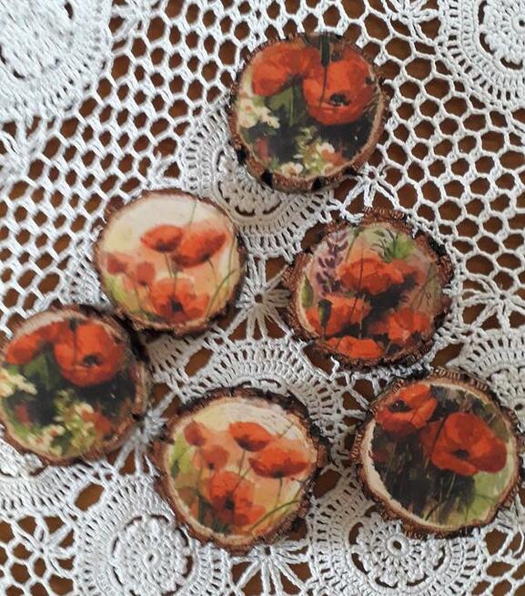 Dekoracje, zestawy podstawek kawowych