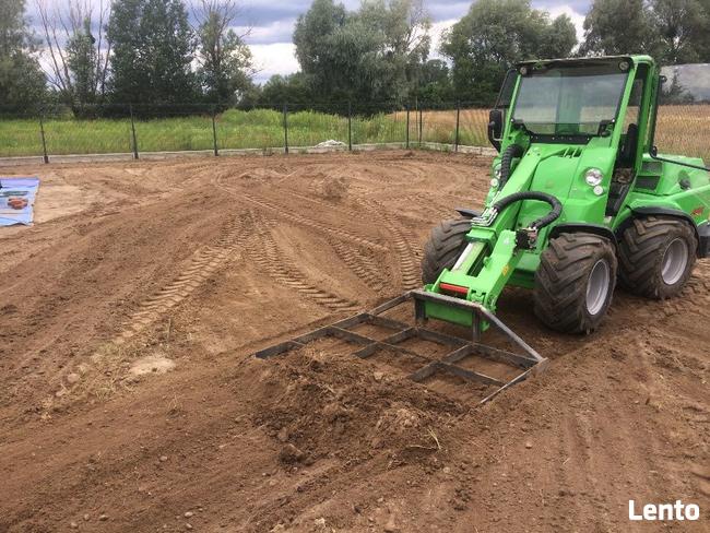 Usługi glebogryzarka separacyjna, Niwelacja, Trawniki,