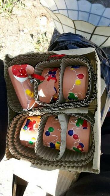 Ozdoby zawieszki ręczne