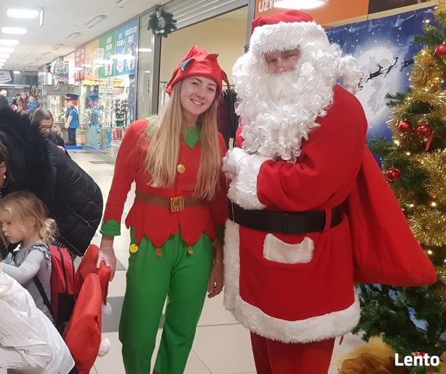 Wizyta Św. Mikołaja, Mikołaj, w domu, w firmie
