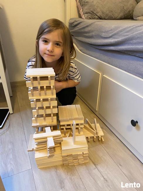 Klocki drewniane Linden 500 szt. Produkt Handmade