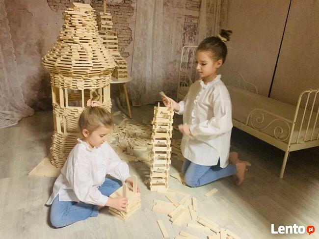 Klocki drewniane Linden 500 szt. Produkt Handmade