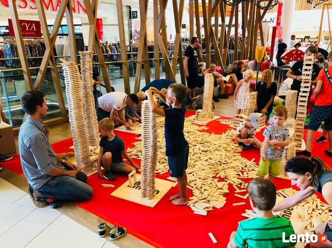 POMYSŁ NA PREZENT drewniane KLOCKI LINDEN 300 szt.