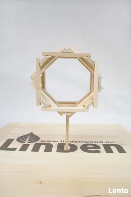 Ekologiczne less waste klocki drewniane Linden 1000 szt.