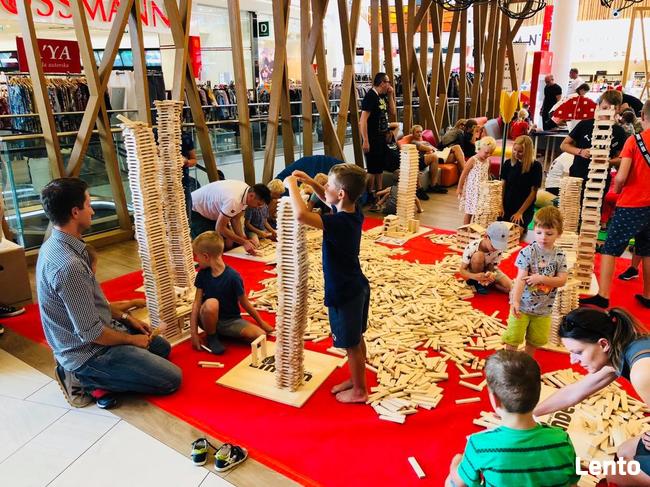 Klocki drewniane Linden 500 szt. Produkt Handmade