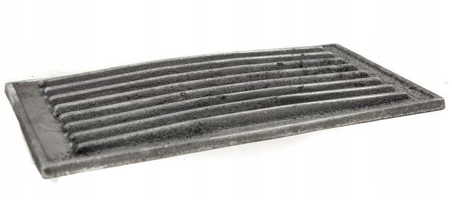 Ruszt żeliwny do kominka pieca tabliczkowy 30x15