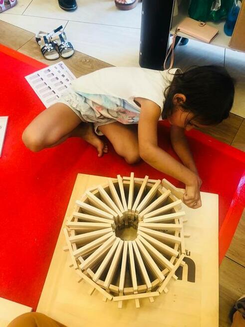 Klocki drewniane 200 szt. Pomysł na prezent dla dziecka.