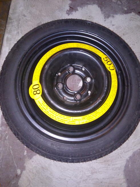 Koło dojazdowe ORGINALNE 105/70 R14