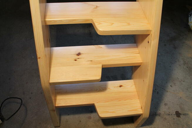 TREP 70cm STOPIEŃ KACZY Schody kacze z Drewna Sosnowego