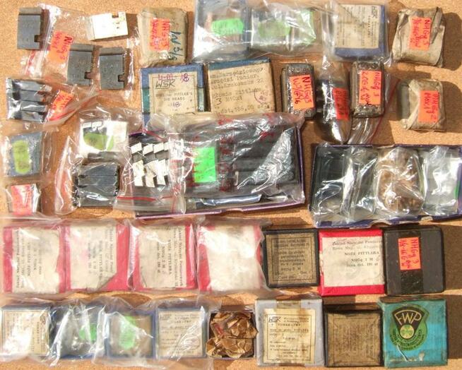 NOŻE VIRAX DO GWINTOWANIC 1/4 3/8 1.1/4” JEDNORAMIENNYCH NÓŻ