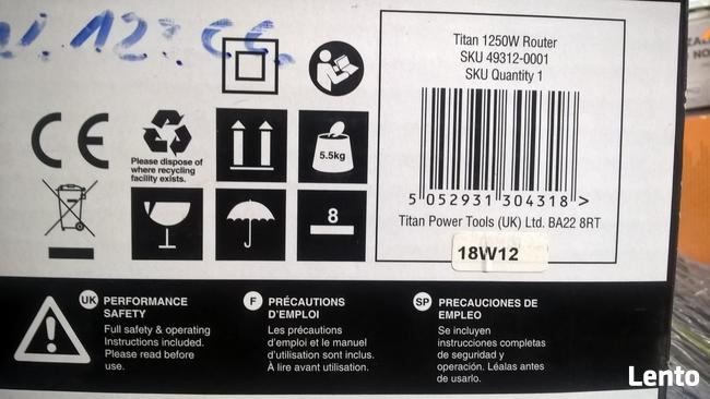 Frezarka Górno wrzecionowa 1250 W