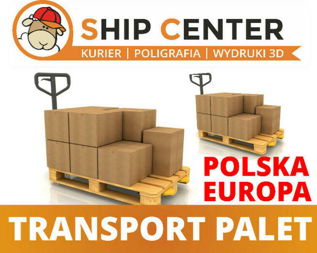 Tani transport paletowy - kraj i zagranica - Ship Center