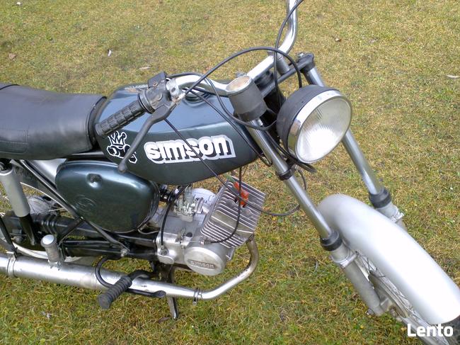 Simson S51, 3 B, po kapitalnym remoncie pali od kopa