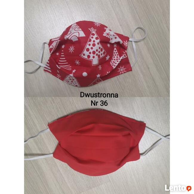 Maseczka, bawełna, drucik, różne kolory