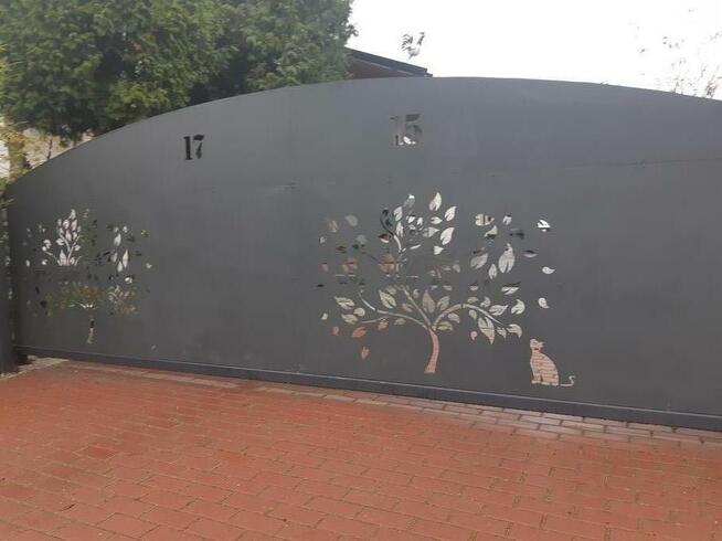Ogrodzenie, balustrada, panele, wstawki