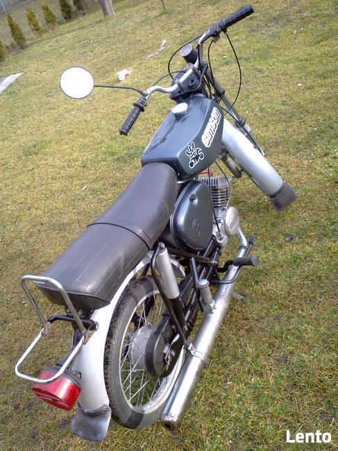 Simson S51, 3 B, po kapitalnym remoncie pali od kopa