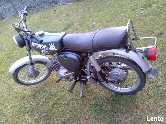 Simson S51, 3 B, po kapitalnym remoncie pali od kopa