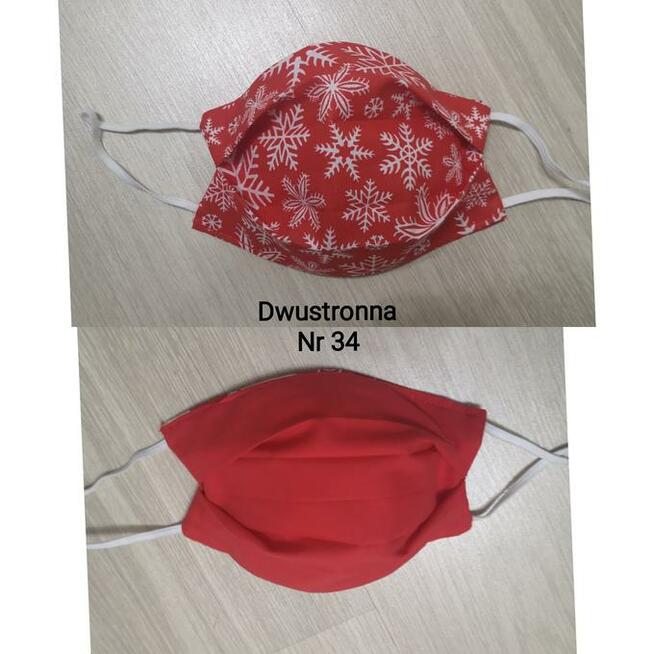 Maseczka, bawełna, drucik, różne kolory