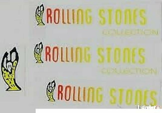 Komplet naklejek Rolling Stones vw golf III