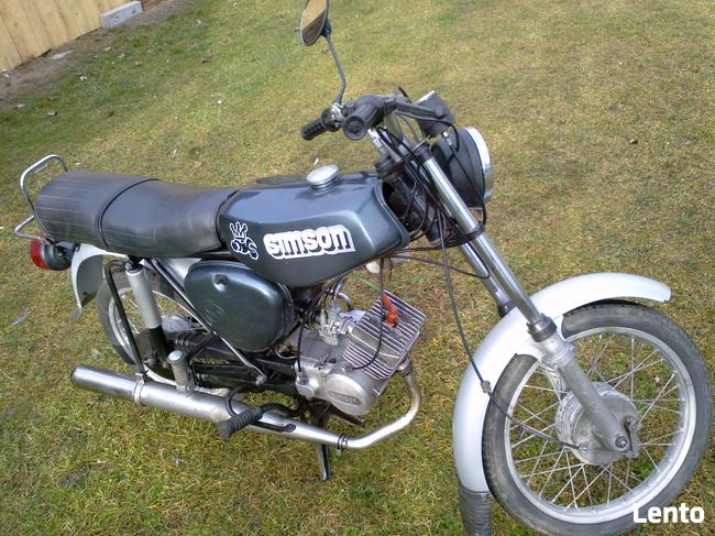 Simson S51, 3 B, po kapitalnym remoncie pali od kopa