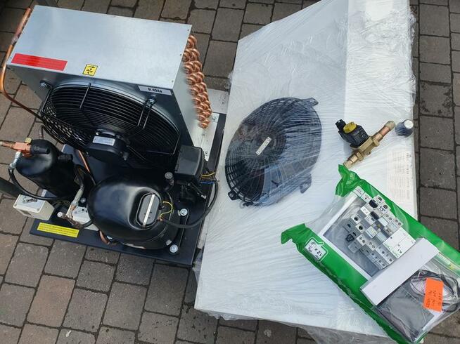 Agregat chłodniczy UŻYWANY parownik sprężarka skraplacz dry