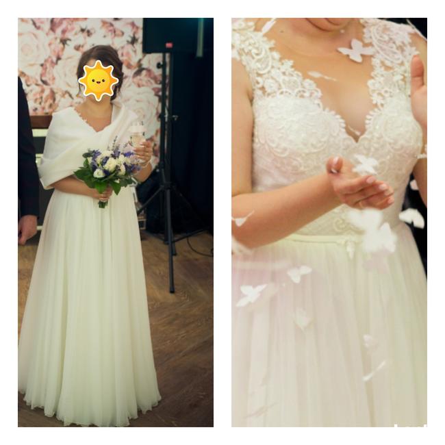 Suknia Ślubna IGAR 1942 – Elegancja dla Niskiej Panny Młodej